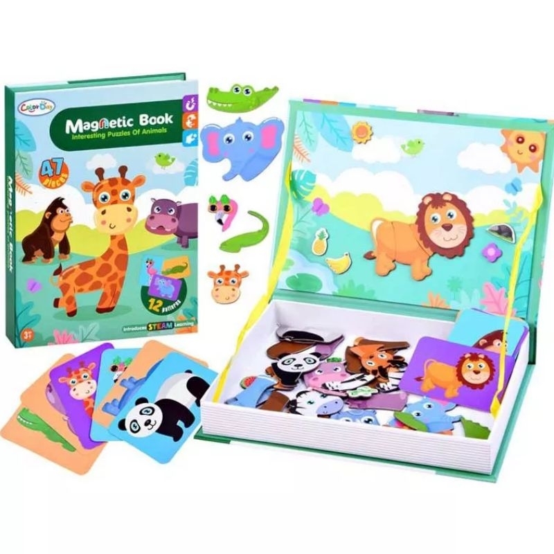 MAGNETIC PUZZLE BOOK 47PCS YY2032