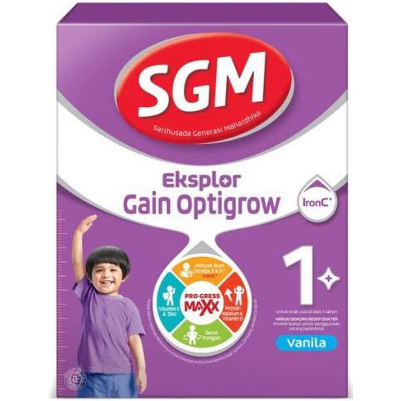 Susu SGM Eksplor Gain Optigrow 1+