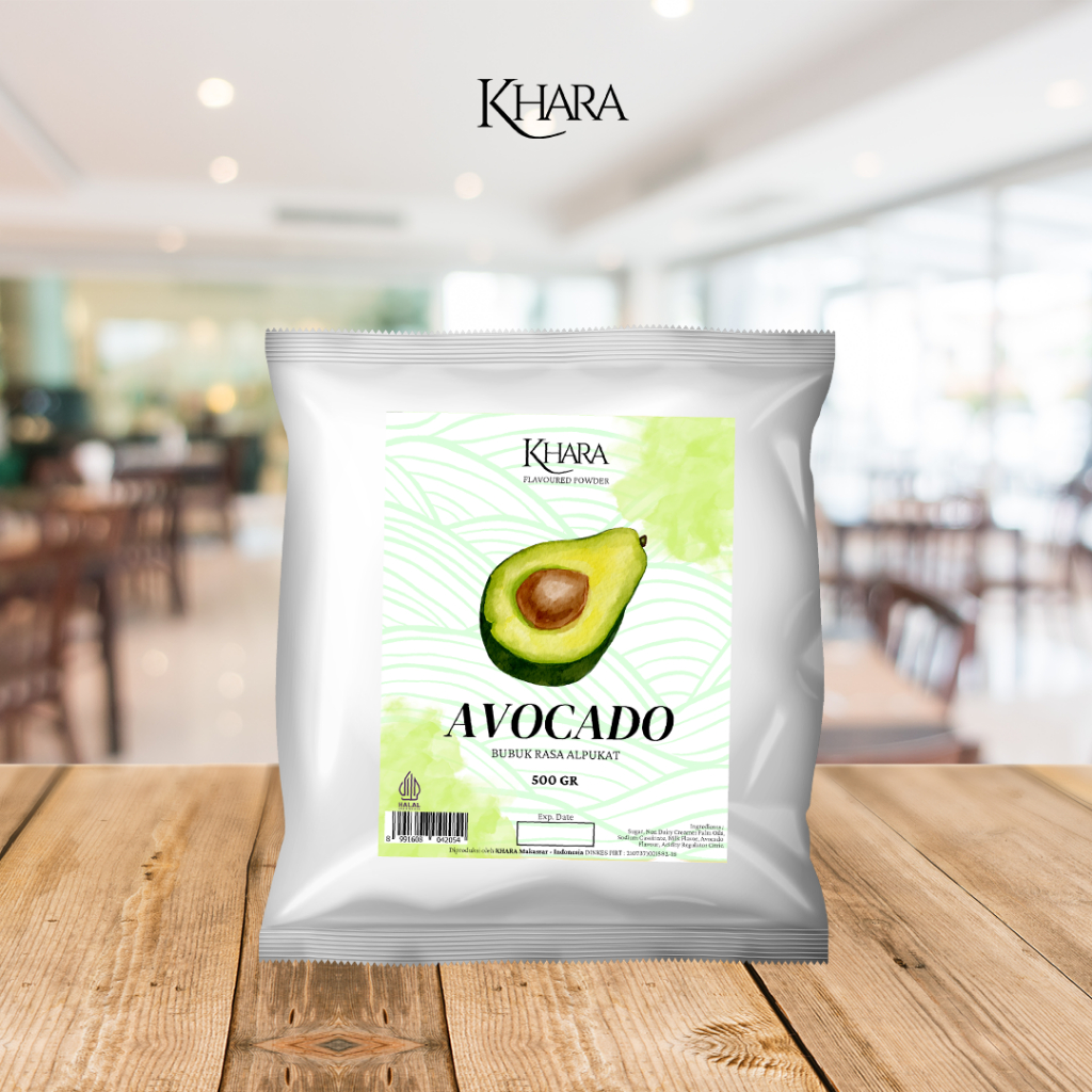 

Bubuk Minuman Rasa Avocado 500gr - Khara Avocado Flavoured Powder