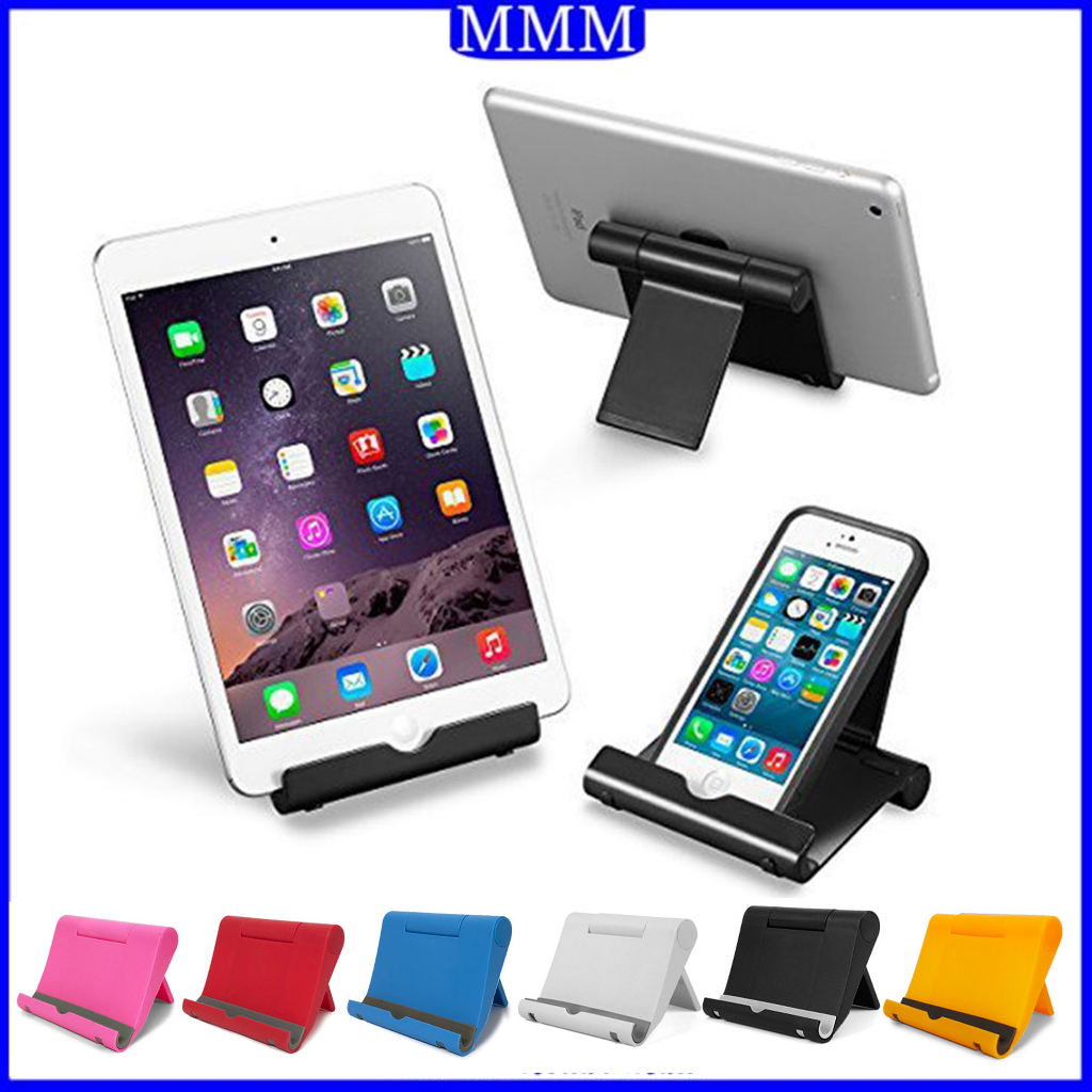 MMM Stand Holder Lipat Hp Universal Stents Dudukan Smart phone Lipat Tatakan Ipad Tablet Aksesoris Hp Android Kekinian Phone Holder Plastik Murah