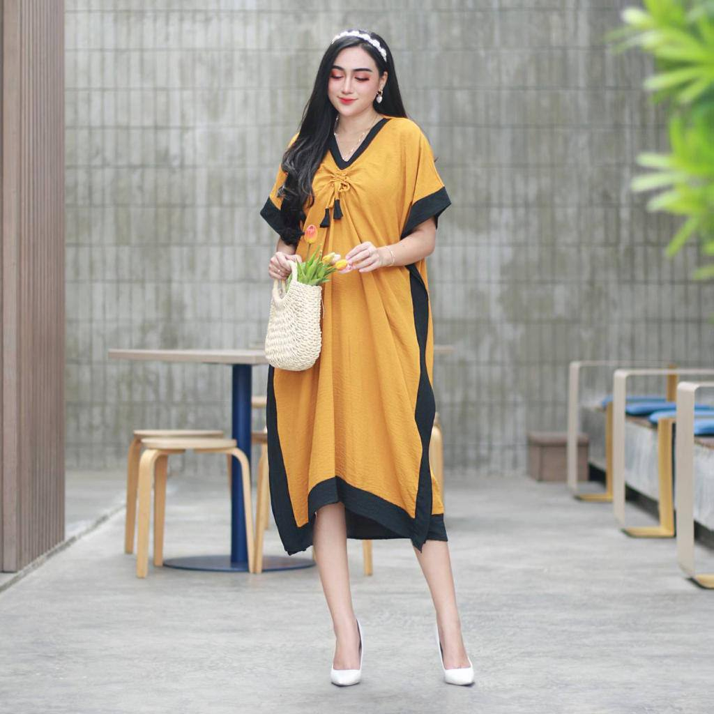 DRESS LOWO OVERSIZE CRINCLE
