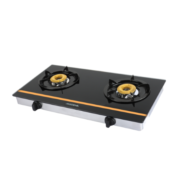 Modena Kompor Gas PC 2721 LD | GIUSTO - PC2721LD Cooker Brass Burner