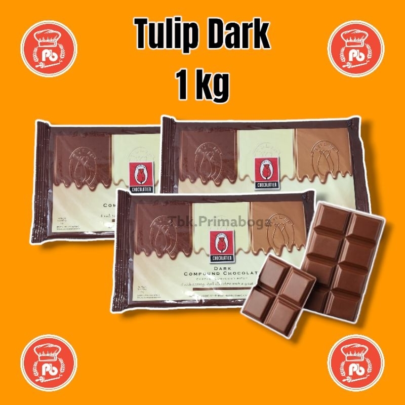 

Coklat Tulip Compound 1 Kg / Coklat 1 Kg / Tulip, murah berkualitas rasa premium