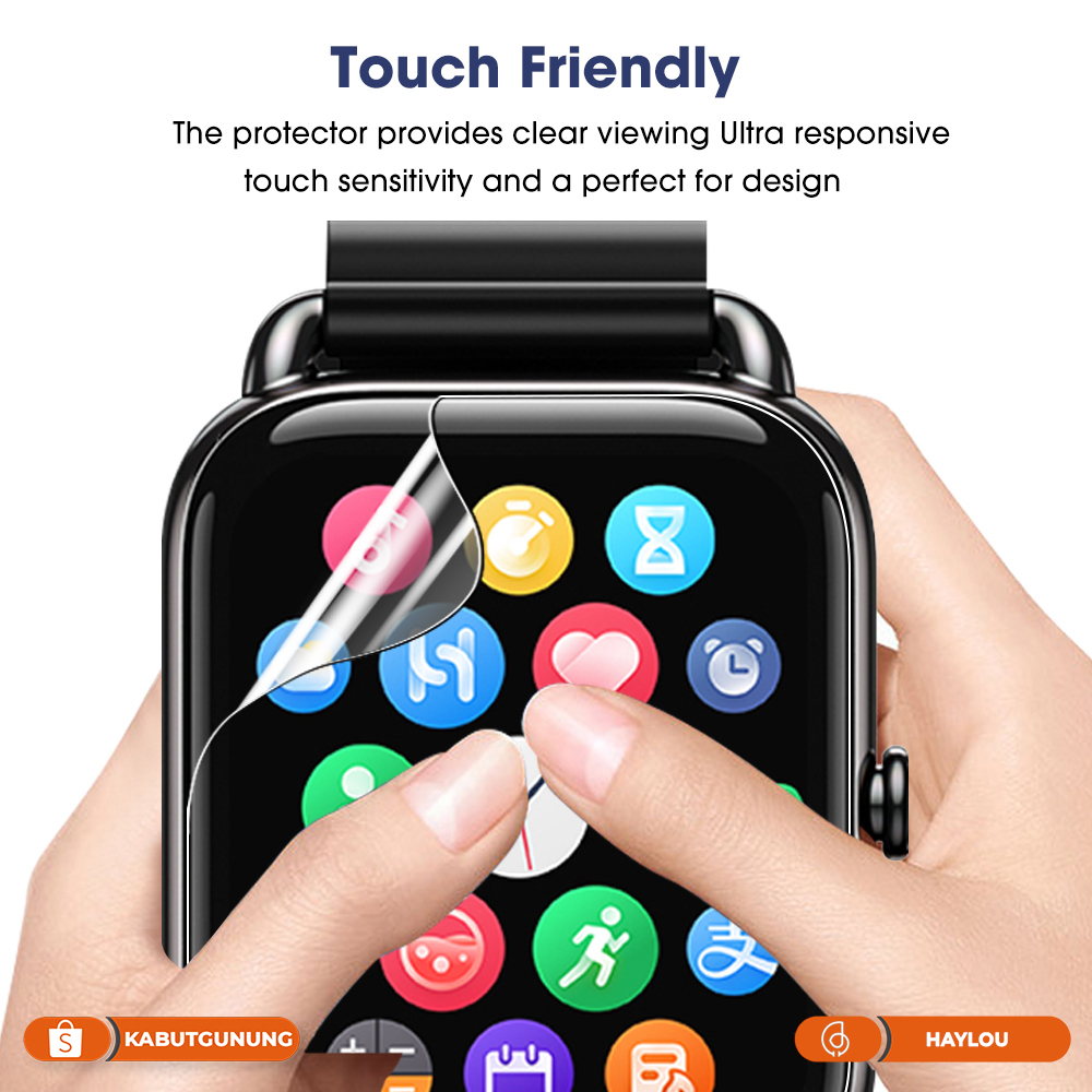 Screen Protector Anti Gores  TPU For Haylou RS4 / RS4 PLUS