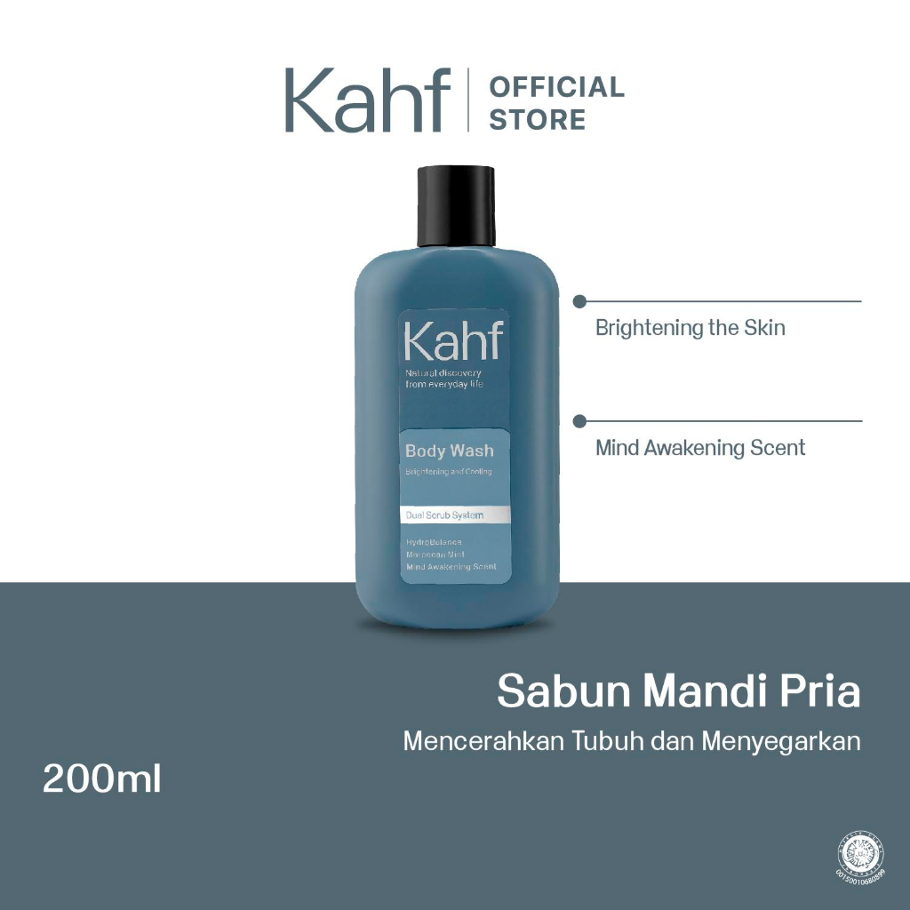 KAHF ENERGIZING  BODY WASH 200ml