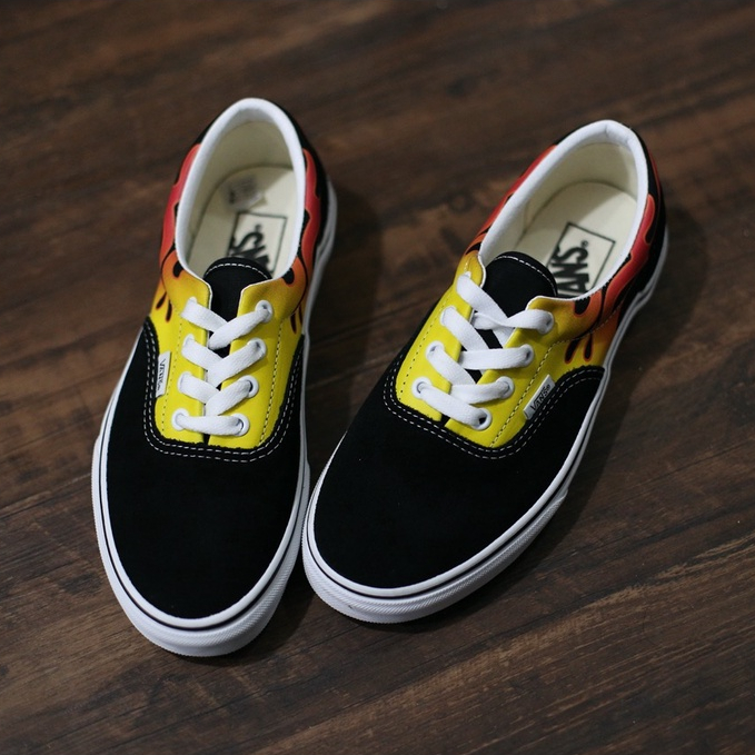 Vans Era Flame Black True White Original