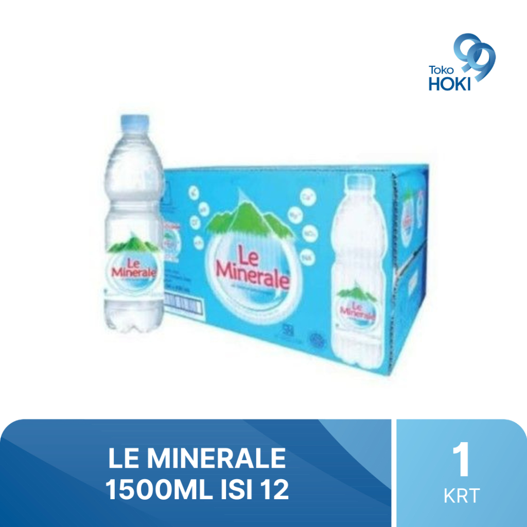 

LE MINERALE 1500ML 1 KARTON ISI 12