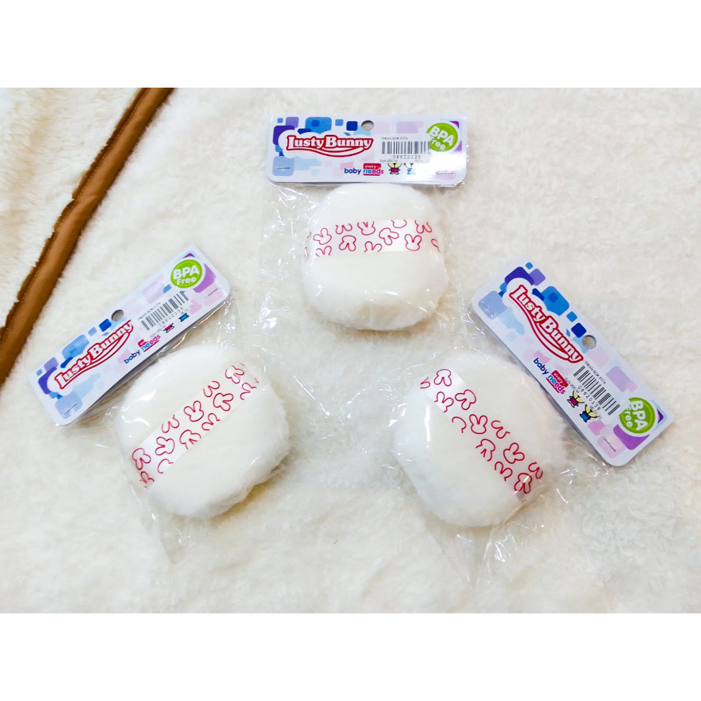 Lusty Bunny Powder Sponge &amp; Puff / Tepukan Bedak (1pcs) REMBUK BEDAK BABY