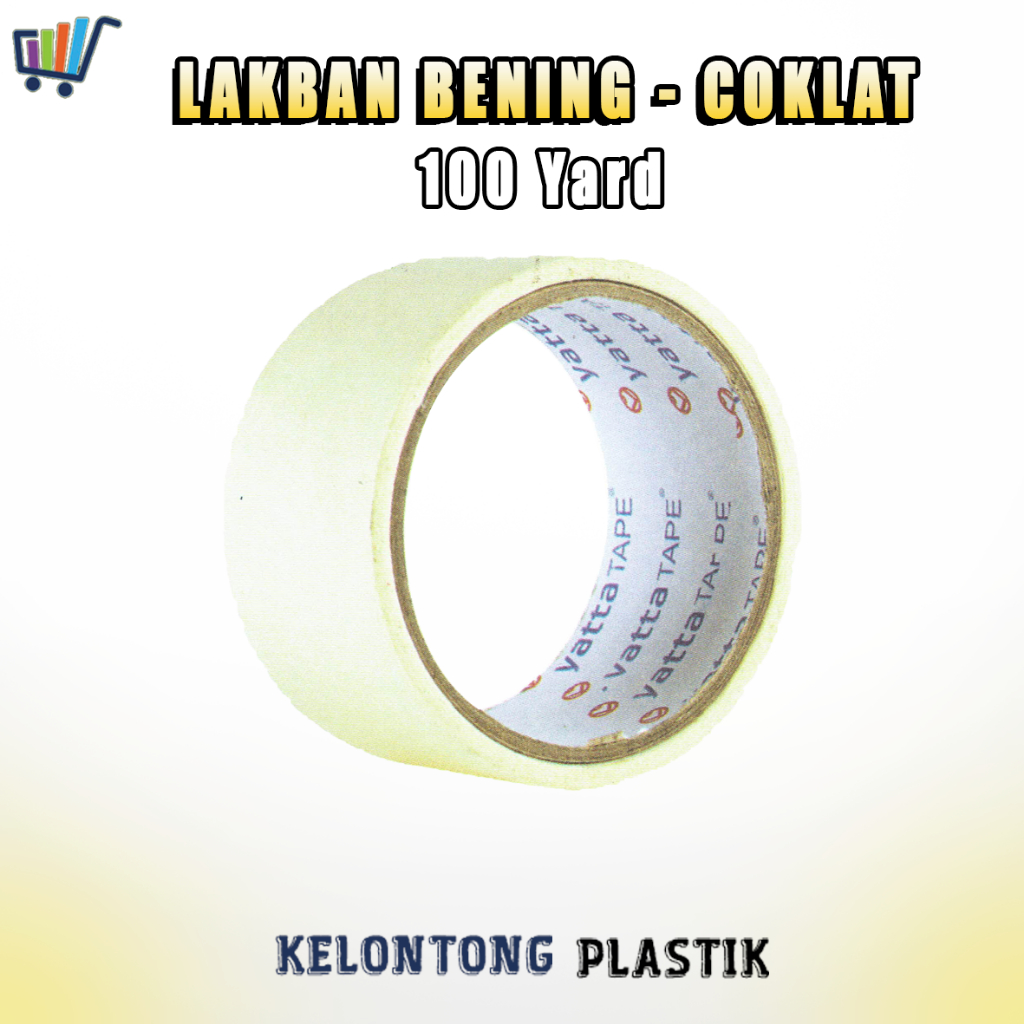 

Lakban bening YATTA kualitas Daimaru 2 inch 45MM x 100 Yard / 45 mm x 90 Yard