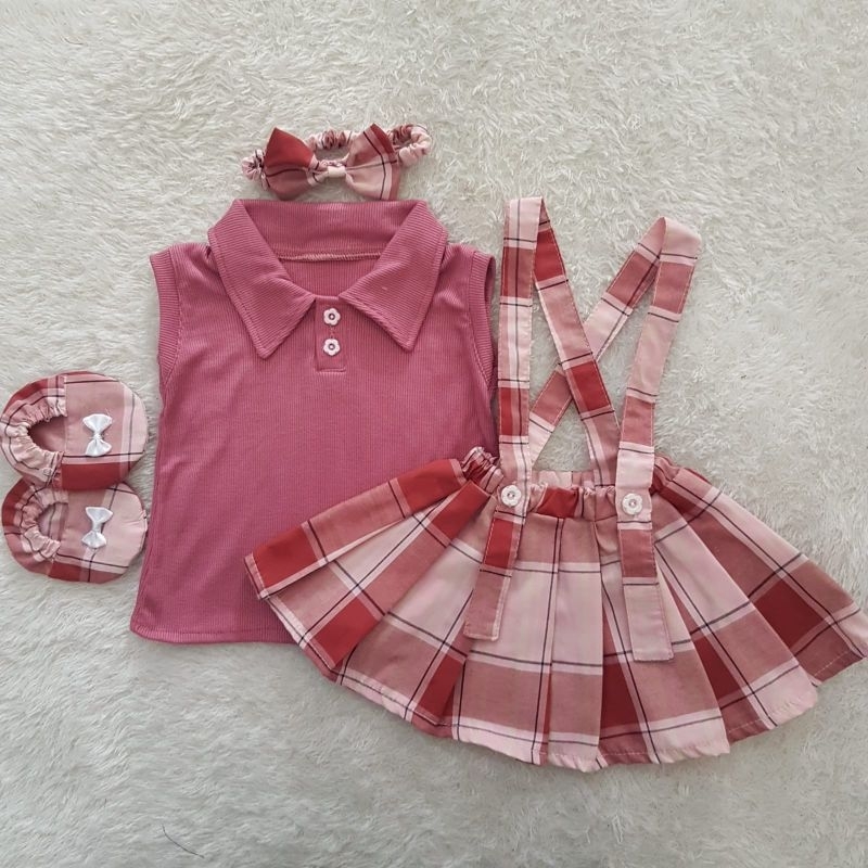 Baju Bayi Lucy Bunny Overall Set