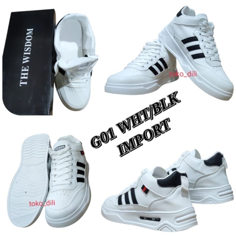 Sepatu WISDOM Import Bahan Premium Size: 39/43