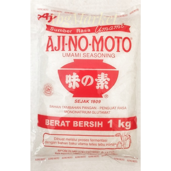 

Ajinomoto MSG Reguler RC Micin Penyedap Rasa Masakan - 1.000 gr