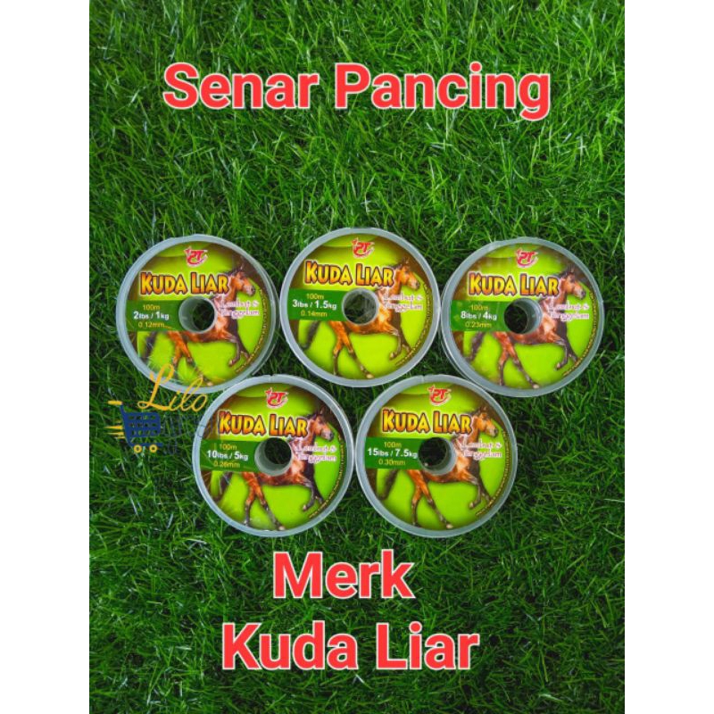 Senar Pancing Kuda Liar 100M / senar pioner