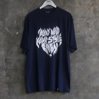 Endarfootwear - SUNDAYSUNDAY TEES STATEMENT NAVY WHITE