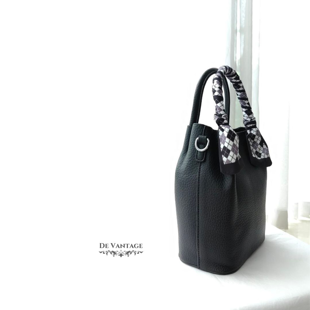 ELLIE Bucket Bag [ FREE Pouch + Twilly ]