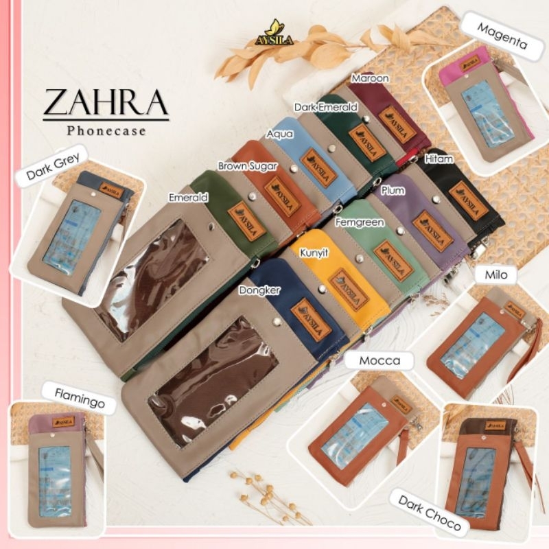 ZAHRA PHONECASE BY AYSILA TAS WANITA MURAH BAHAN CHOCOLY