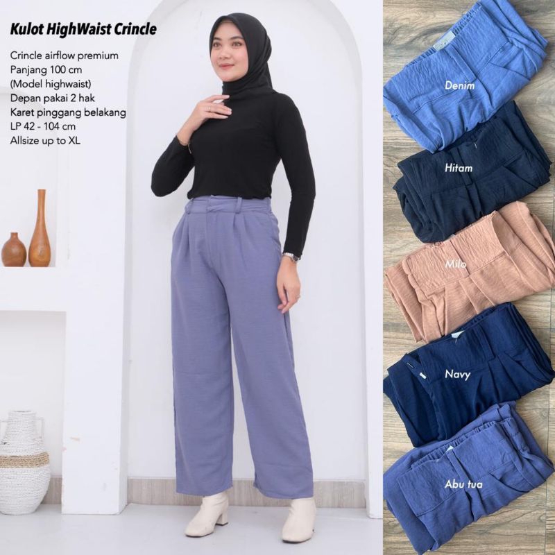 Kulot High Waist AirFlow //JF424