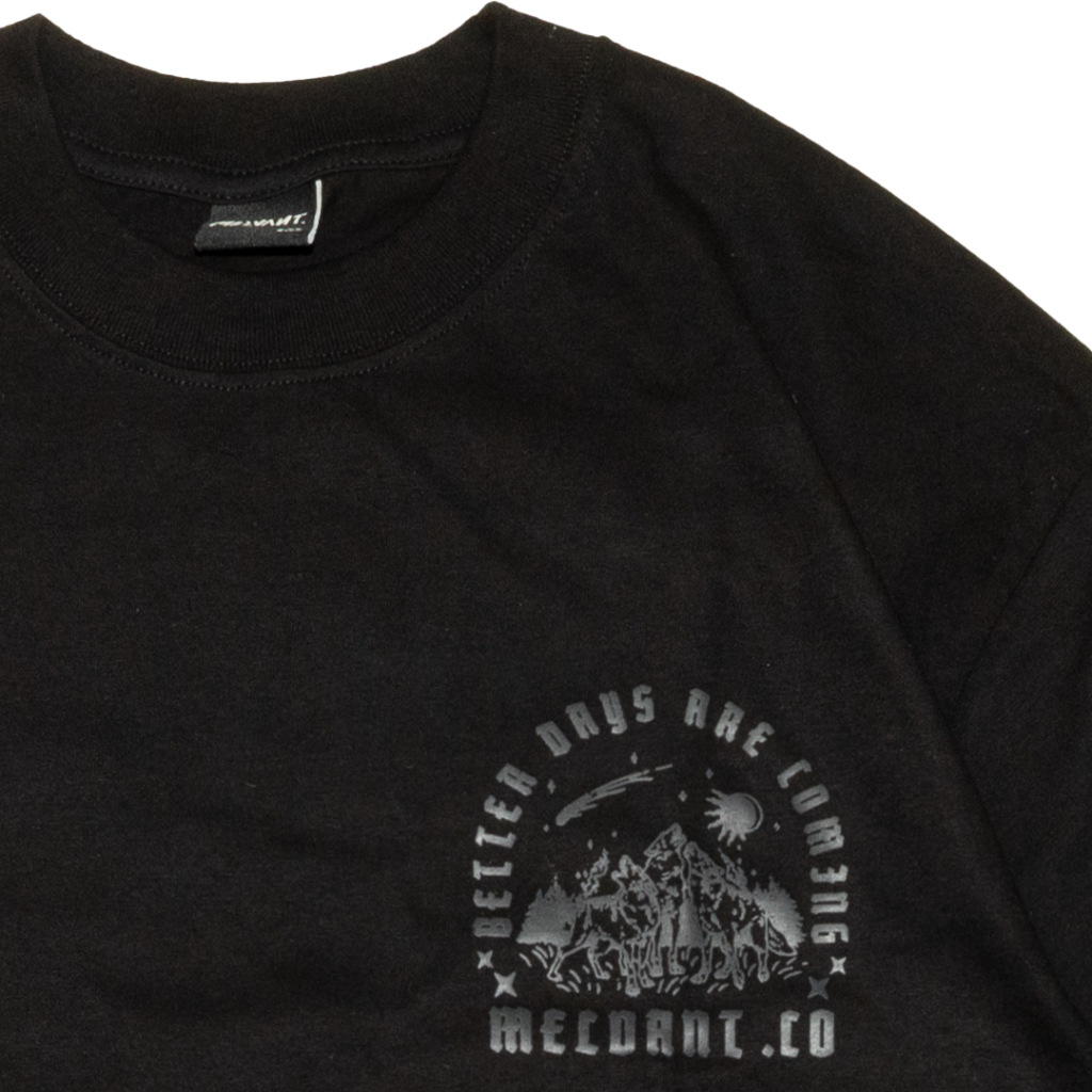 MTS LEACH BLACK - MELVANT TSHIRT