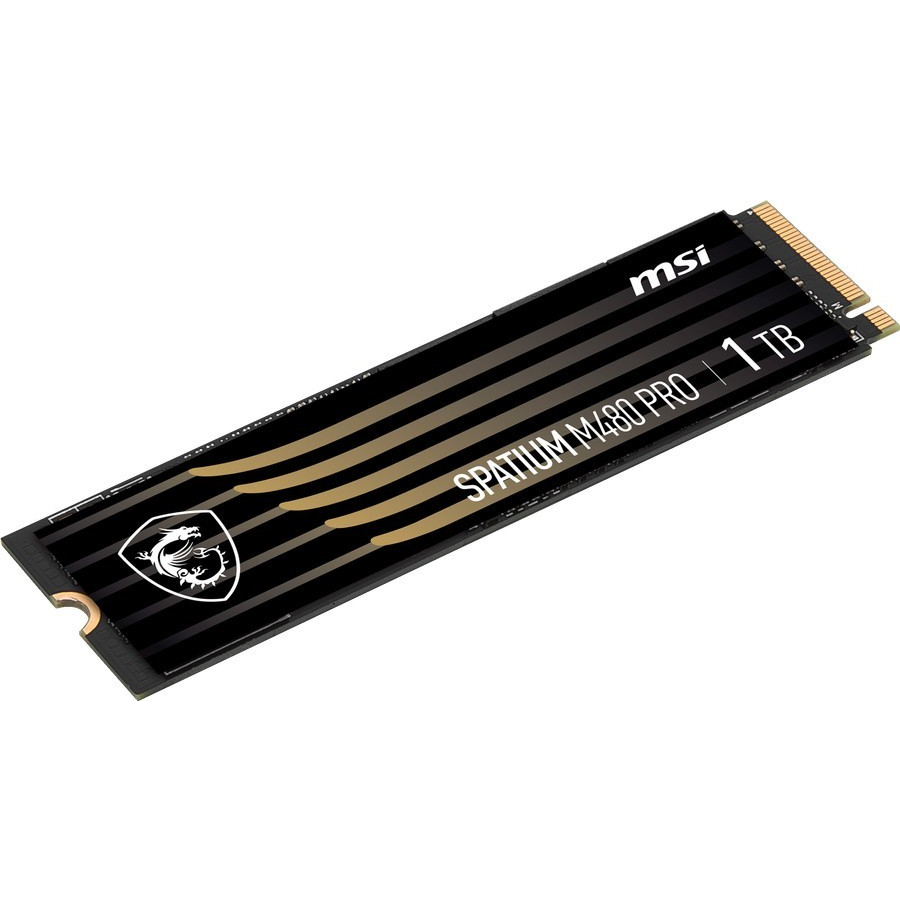 SSD MSI SPATIUM M480 PRO PCIe 4.0 NVMe M.2 1TB - Gen4x4