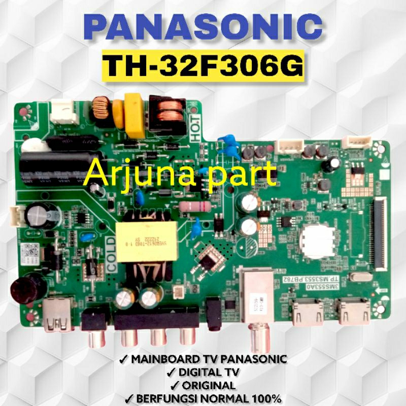 MAINBOARD TV PANASONIC TH-32F306G / MB TV PANASONIC TH-32F306G / MODUL TV PANASONIC TH-32F306G / MES