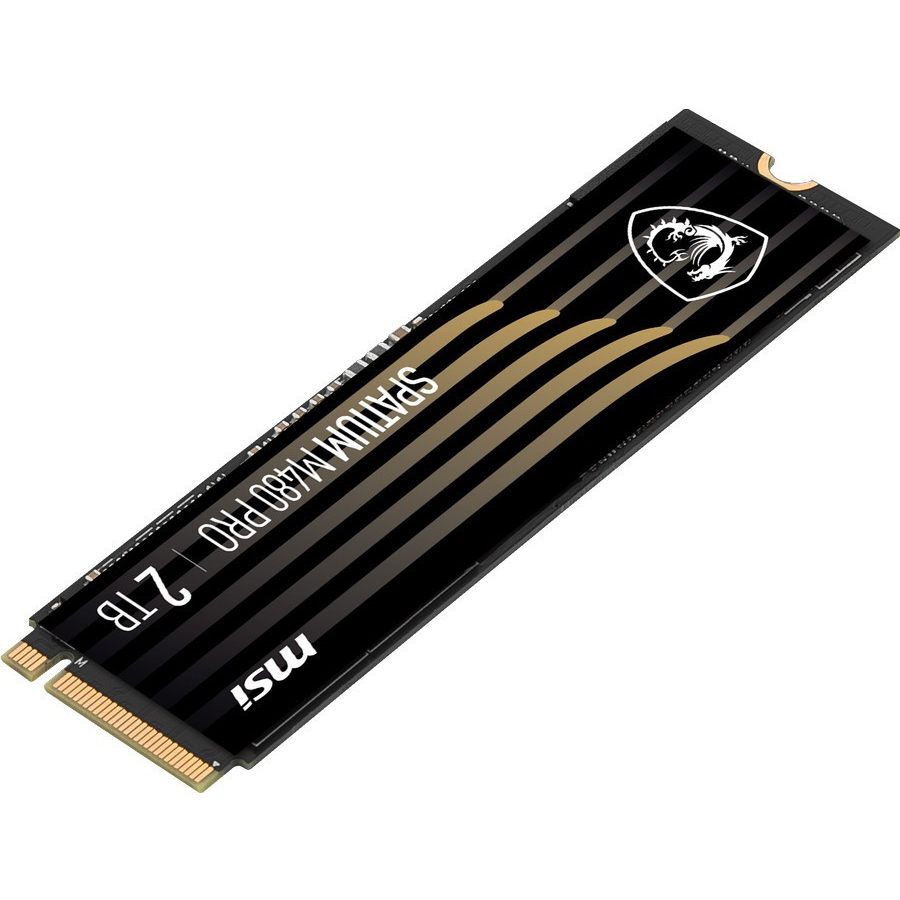 SSD MSI SPATIUM M480 PRO PCIe 4.0 NVMe M.2 2TB - Gen4x4