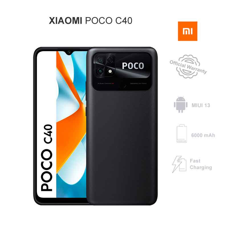 XIAOMI POCO C40 3/32GB GARANSI RESMI