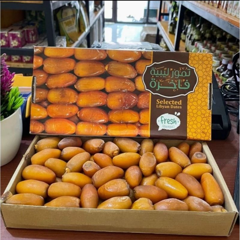 

Kurma Ruthob Libya 1Kg | Kurma Muda 1Kg Jumbo Frozen Libya Dates