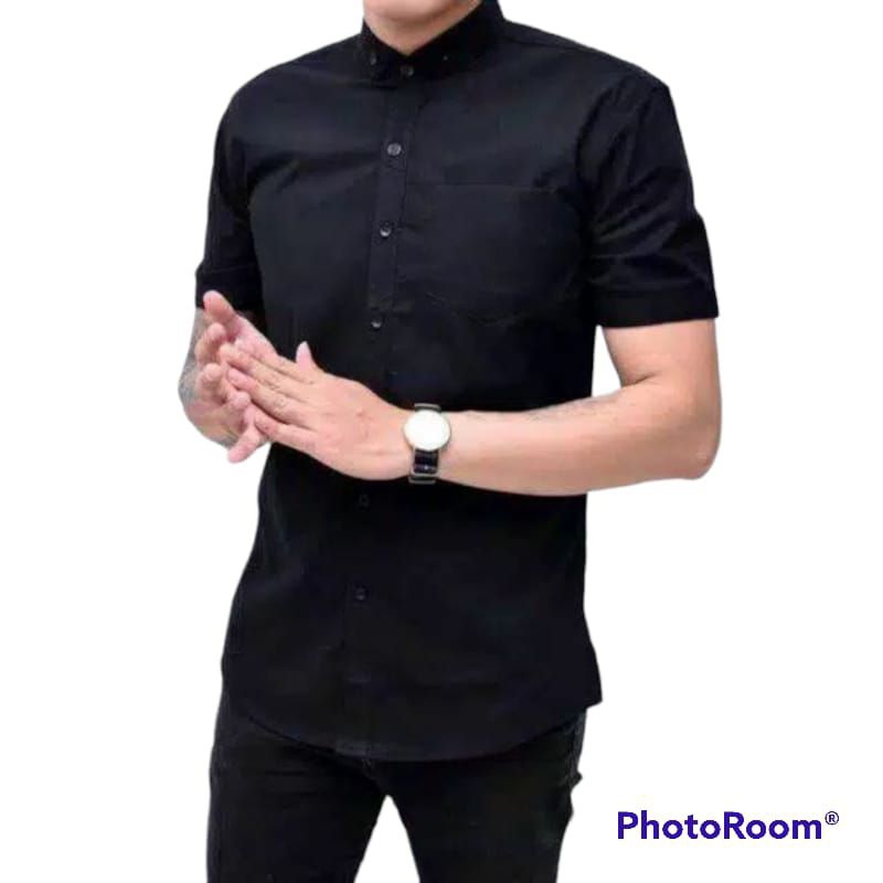 KEMEJA POLOS PRIA PENDEK ORIGINAL HURLEY ALL COLOUR