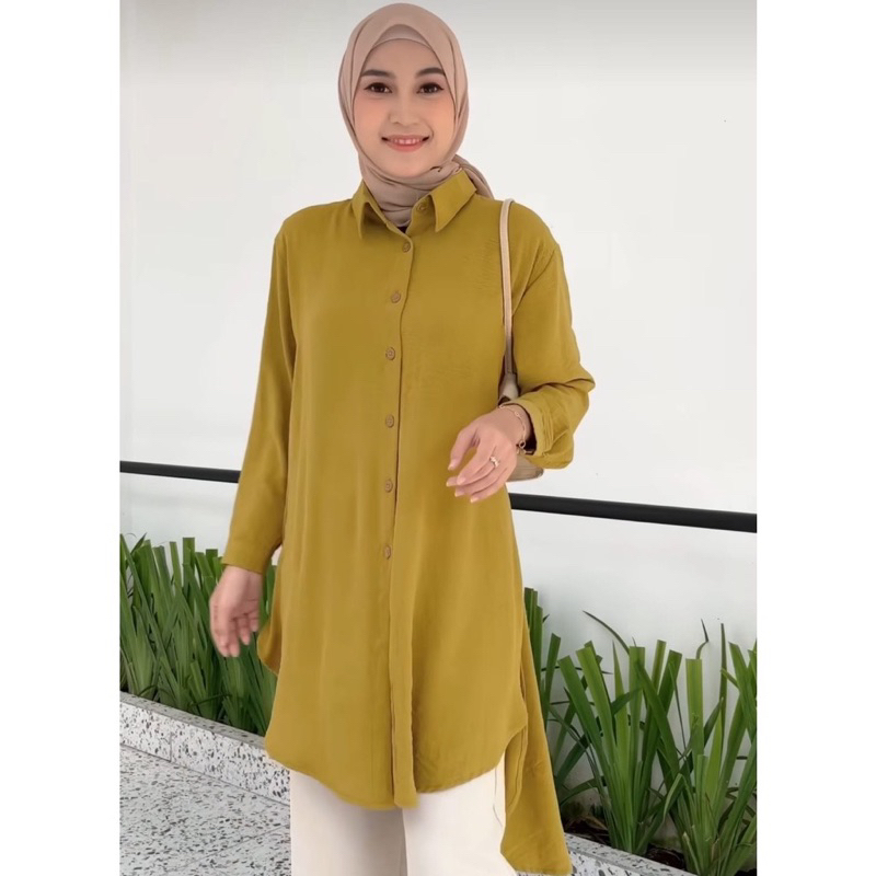 TUNIK AMANDA CRINKLE / TUNIK WANITA JUMBO / TUNIK WANITA TERBARU