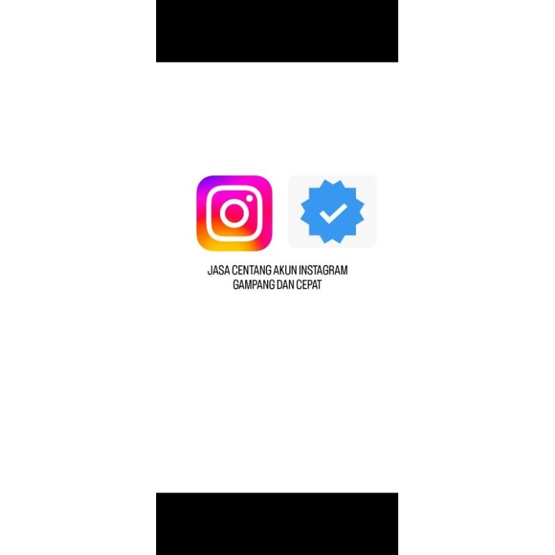 INSTAGRAM CENTANG JASA