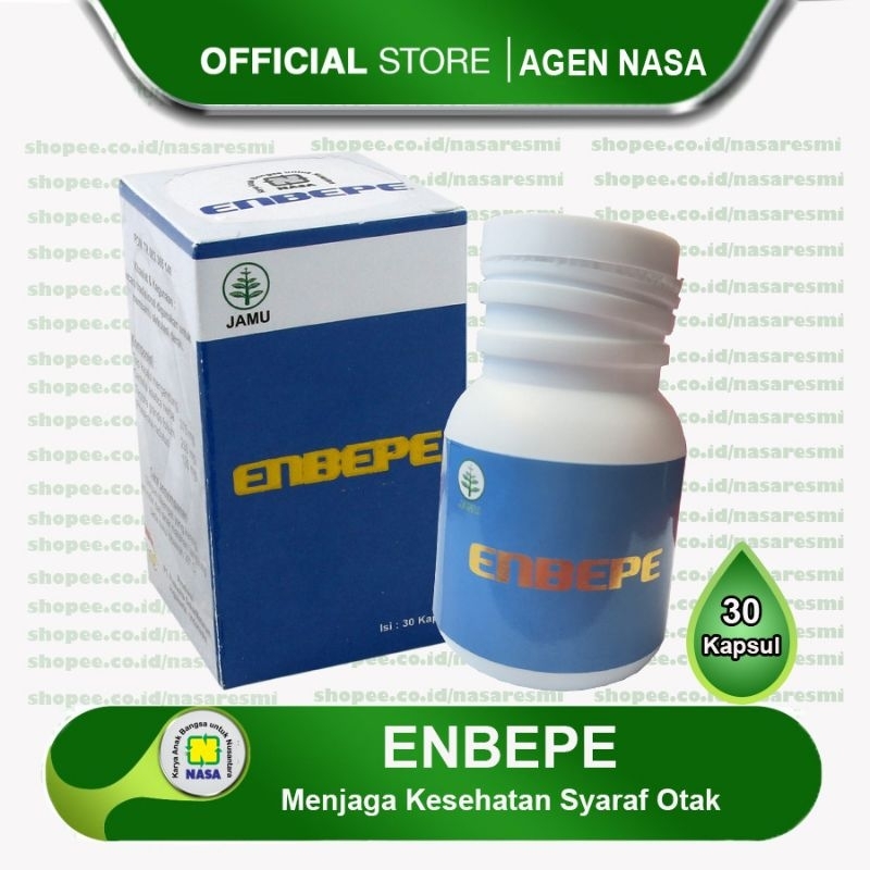 [ COD ] ENBEPE NASA - Nutrisi Otak dan Syaraf - Obat Stroke - Anti Depresi - Gangguan Jiwa