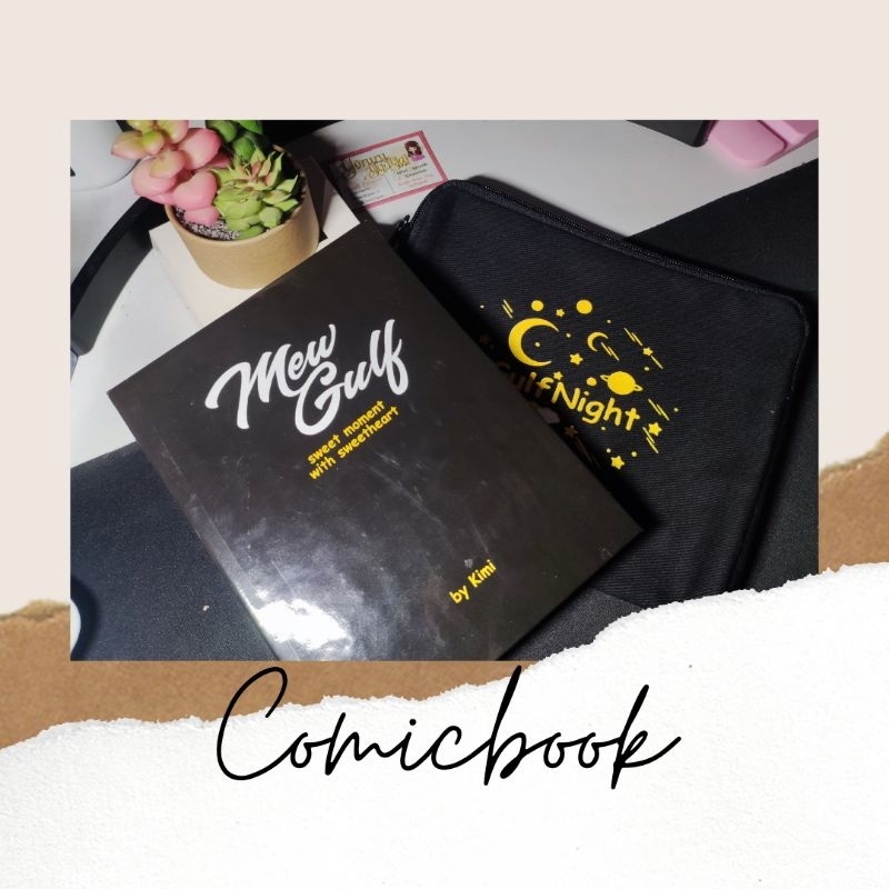 'YY' Fanbook MewGulf by KIMI comicbook MG Thai BL komik chibi waanjai