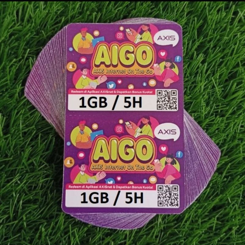 Voucher Axis Mini 1GB 5hari