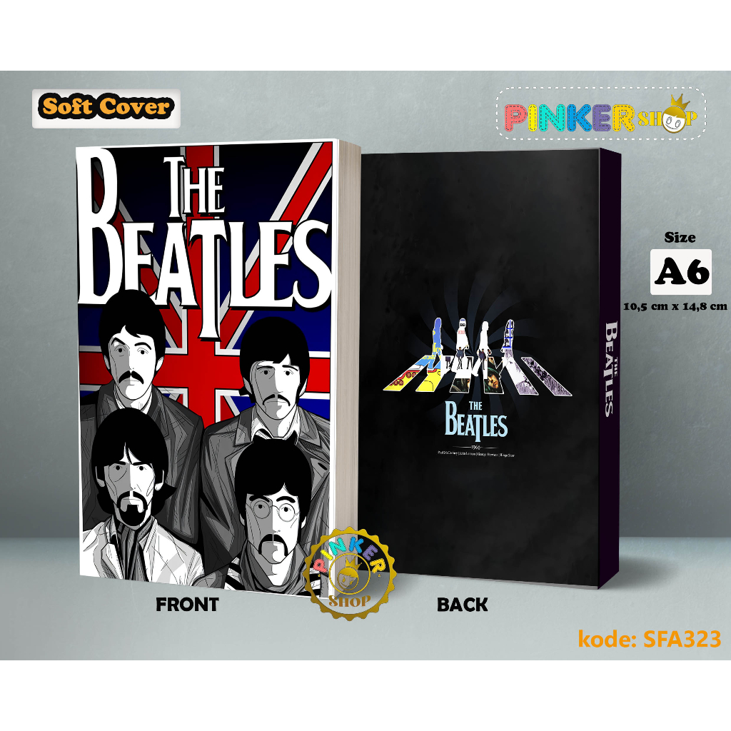 

(SFA323) Pocket Note THE BEATLES Softcover