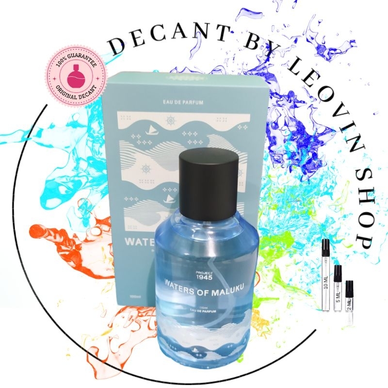 WATERS OF MALUKU  by Project 1945 Decant • Share • Tester • Travel