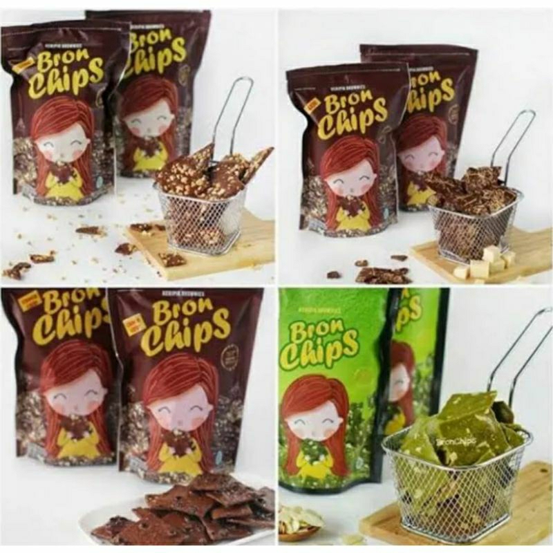 

BronChips Kripik Brownies 60 gram