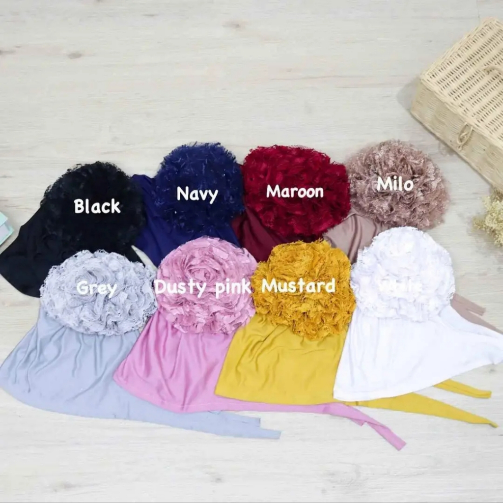 Ciput inner Cepol Turki Jersey Premium Daleman Kerudung Anti budeg