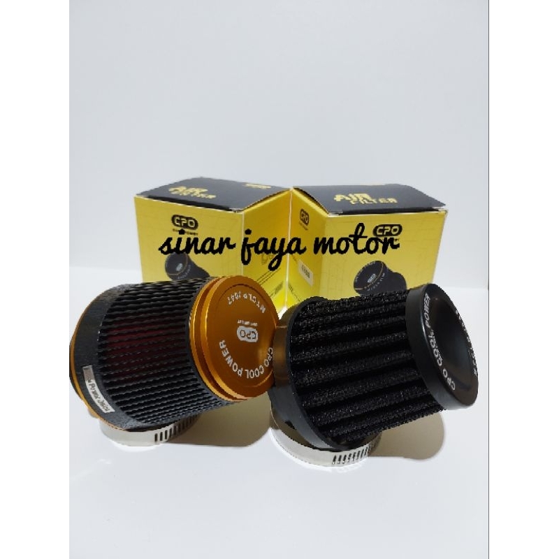 saringan filter karburator karbu cpo racing pe pwk 24 26 28 30 32 34 gold hitam karburator