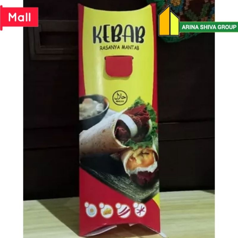 

100 LEMBAR KERTAS KEBAB TARIKAN UKURAN 24 × 9 CM HIGH QUALITY PAPER CRAFT TEBAL PRODUK TERBARU | KOTAK KEBAB KEKINIAN | DUS KEBAB VIRAL TIKTOK | KEMASAN KEBAB KEKINIAN | BOX KEBAB VIRAL | ARINA SHIVA GROUP 6032