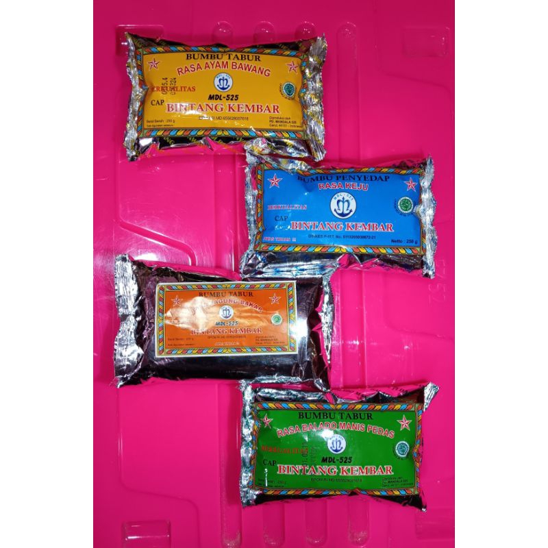 

Bumbu Tabur Bintang Kembar 250gr