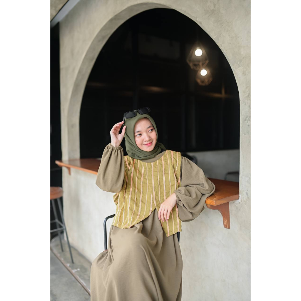 Lois Dress Busui Friendly By Proudyhijab