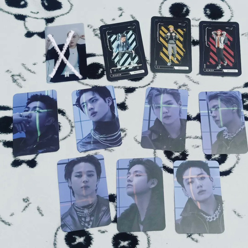 BTS bastions the planet album photocard proof signed poster sticker postcard outbox cd sealed unseal
