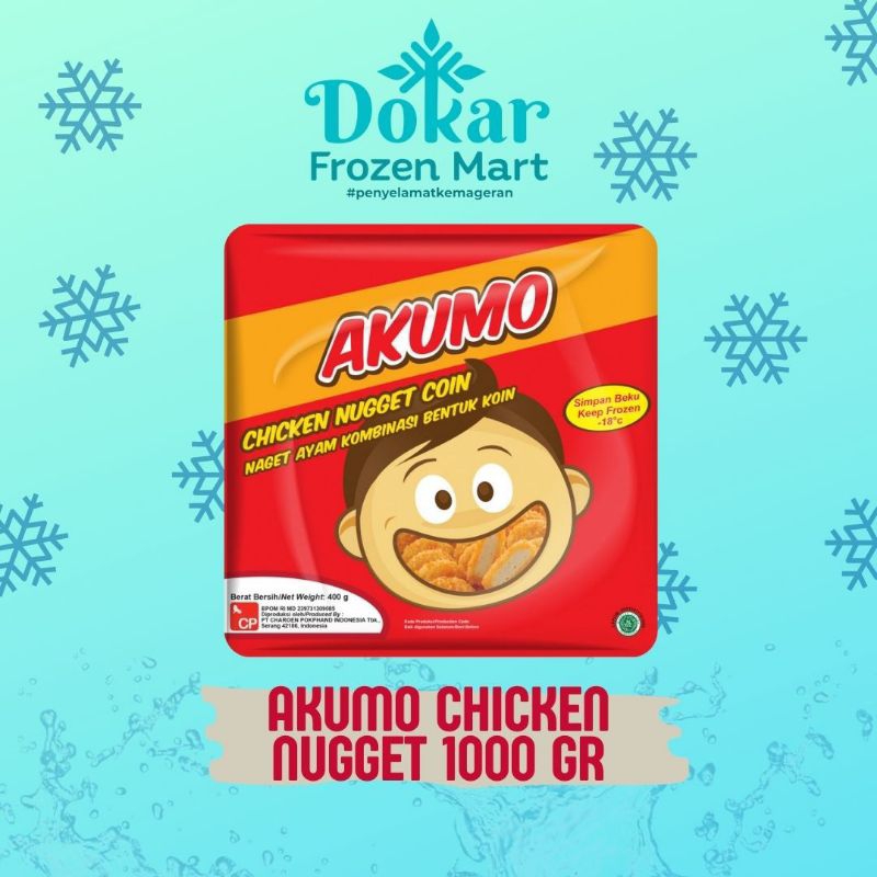 

AKUMO CHICKEN NUGGET 250GR/500GR/1000GR