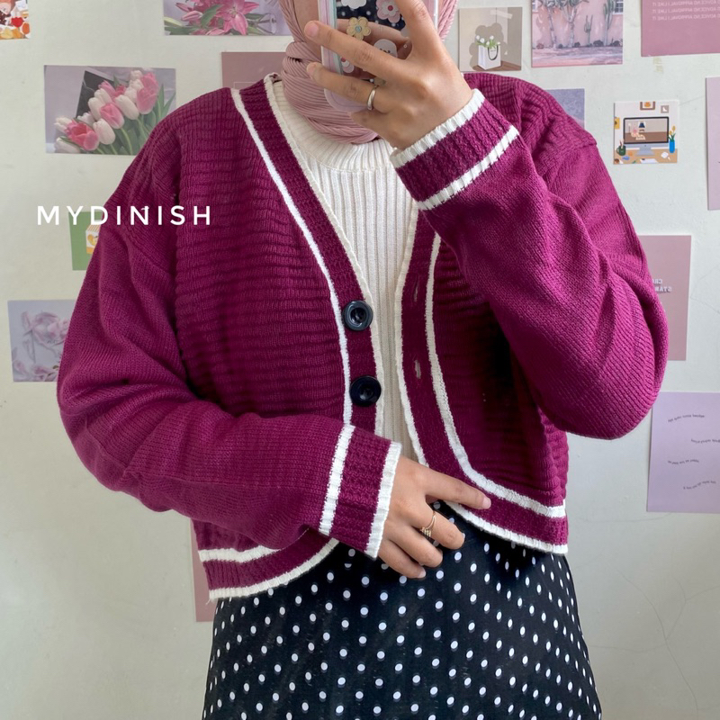 Kalia Bolero Cardigan Rajut Crop Wanita Terbaru