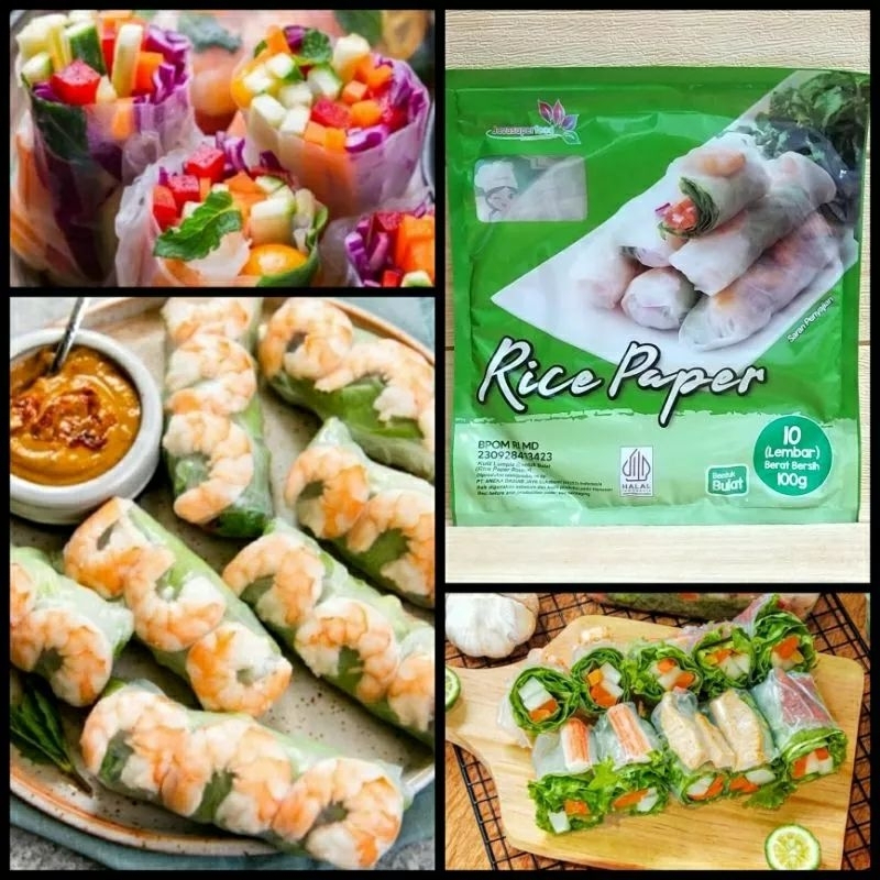 

[oddsolshop] pekanbaru/Java Super Food Rice Paper 50 Lembar Kulit Popia & Lumpia