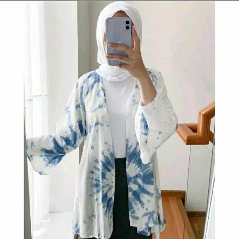AUTER BATIK ORI SHIBORY TIE DIE AUTER LENGAN