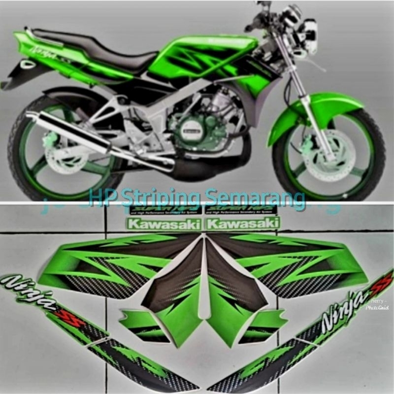 Striping Ninja SS th 2015 SE Hijau