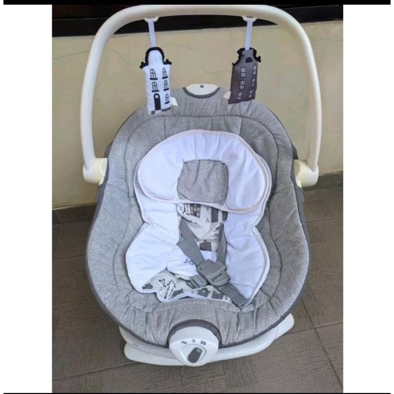 preloved bouncer joie meet Sansa 2in1 / second bouncer glider and rocker joie meet Sansa 2in1