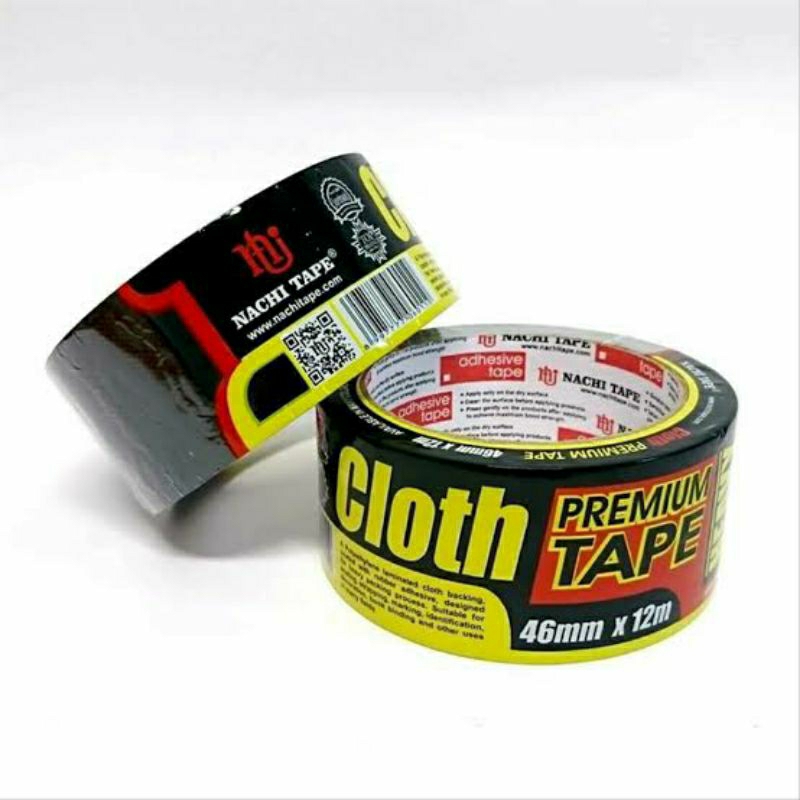 lakban nachi hitam 2 inch/48 mm