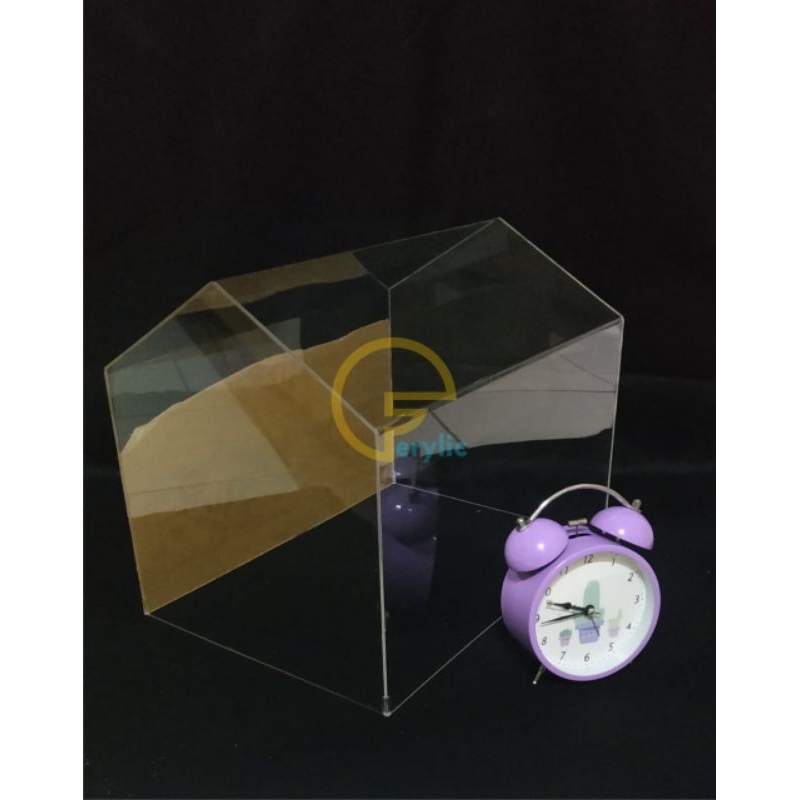 Akrilik mahar bentuk rumah/seserahan/box hantaran/acrylic